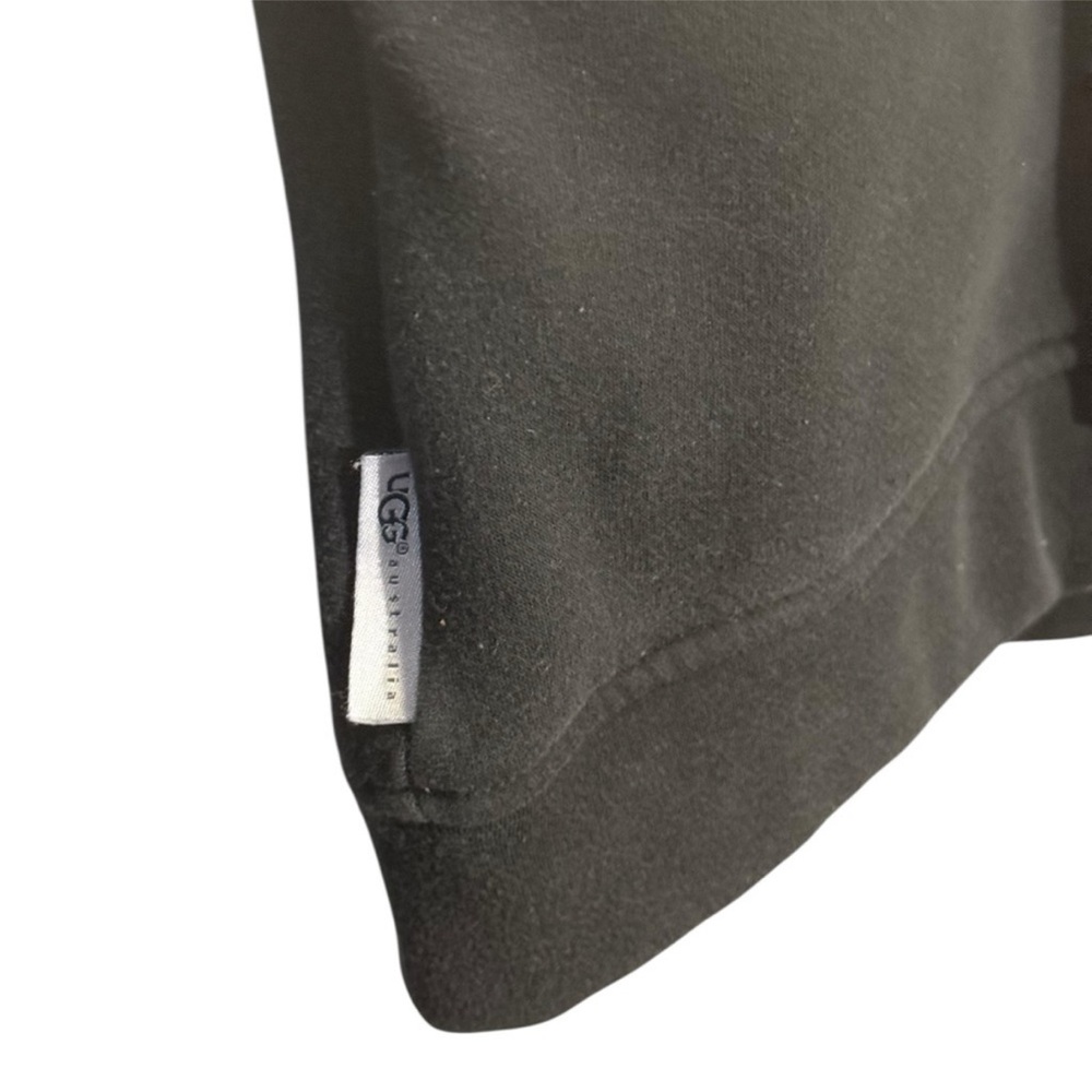 UGG Australia Raleigh Black Zip-Up Jacket with Soft Fleece Lining | Size M - Picture 6 of 7
